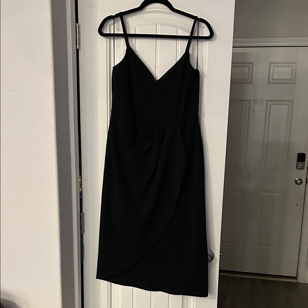 Miami Black Midi Dress